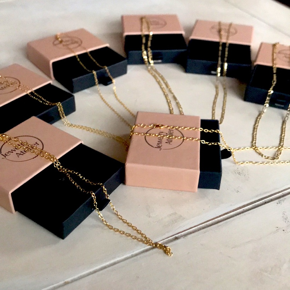 7 gold chains huge gold lot!!